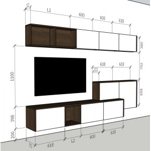 Tủ tivi MS13-2018